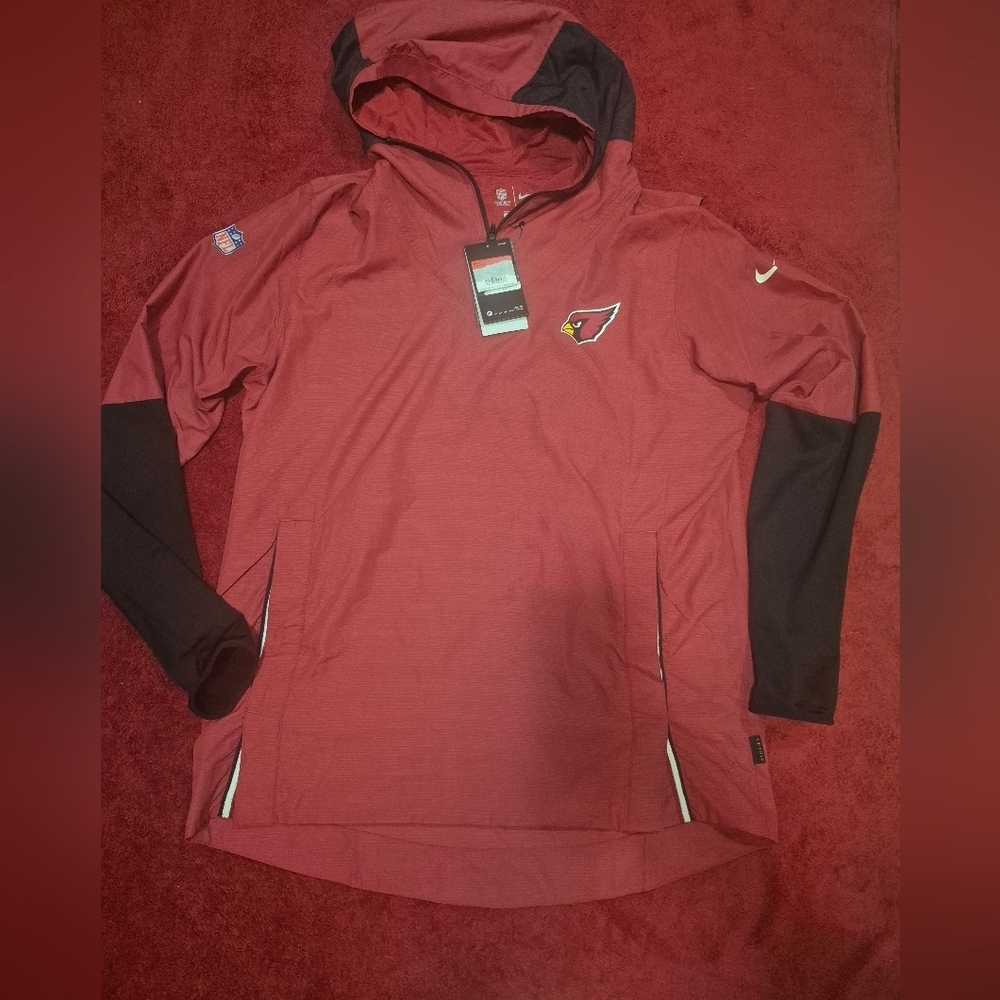 NFL Nike PE Arizona Cardinals Sideline Coach Half-Zip - Picture 7 of 7